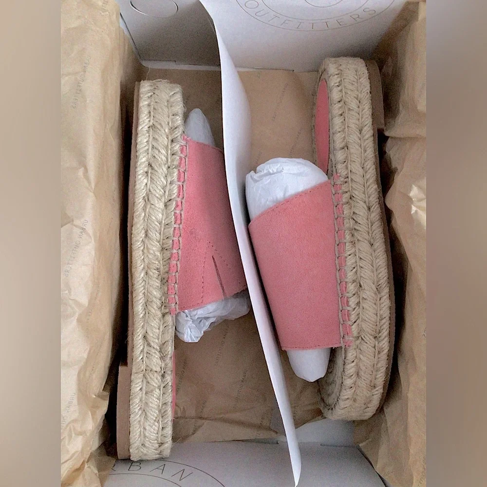 UO Suede Espadrille Sandals